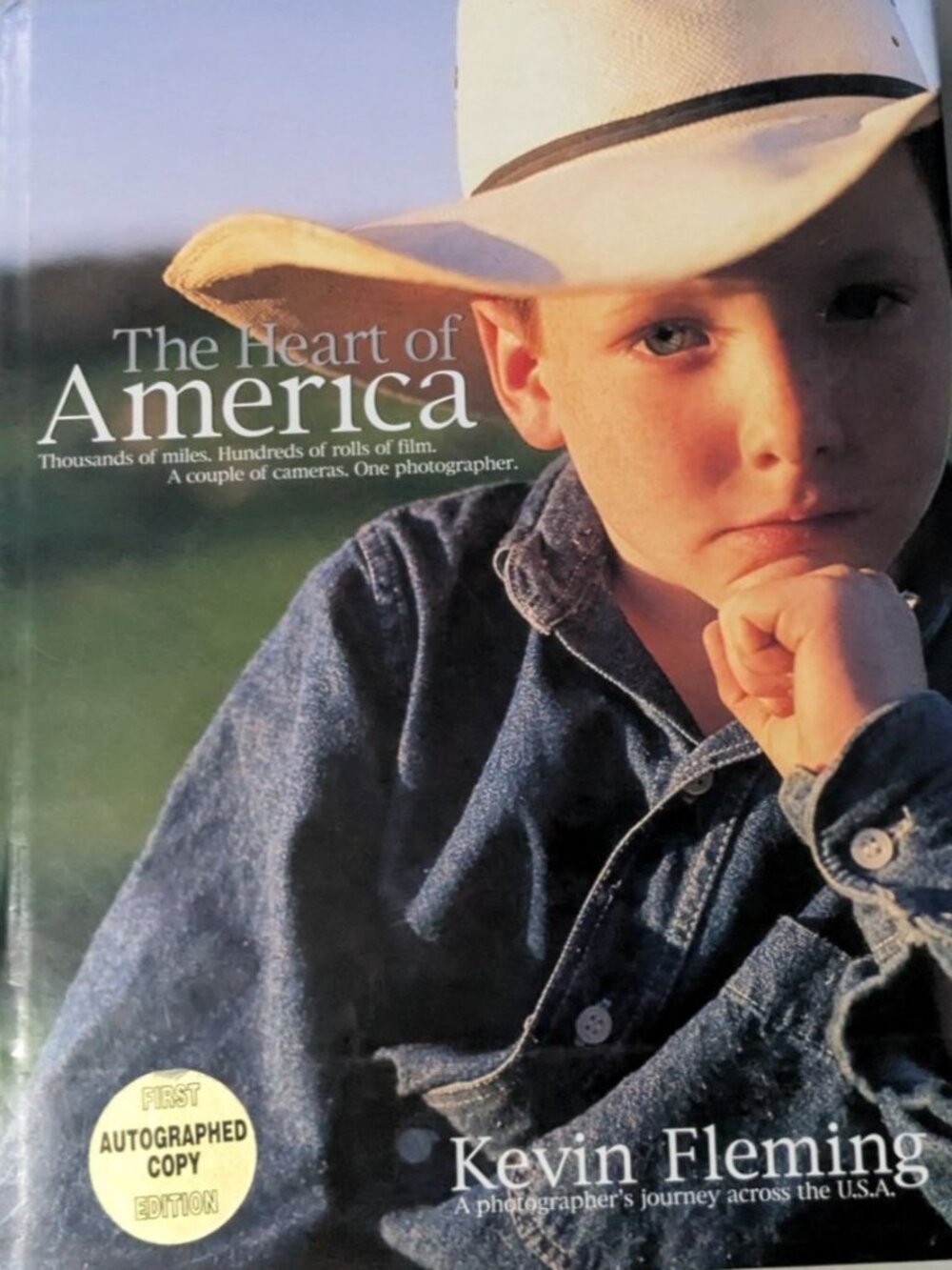 The Heart Of America By Kevin Fleming Hardcover First Autographed Edition